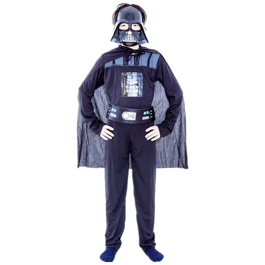 Boys Classic Movie Mask Costume Printed Cartoon Darth Vader