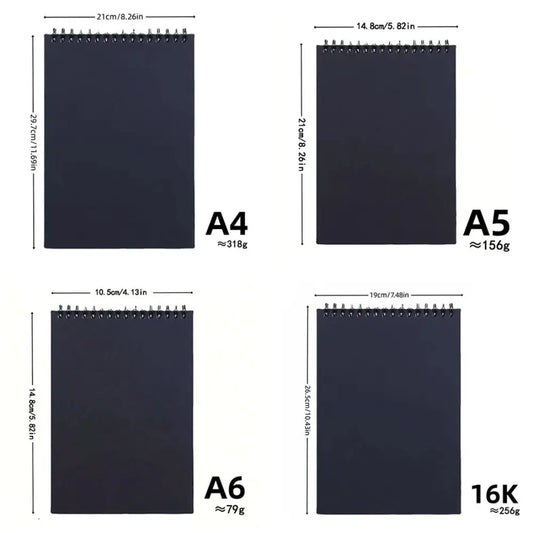 Eco-Friendly 30-Sheets 8K-16K Sketchbook Thick Drawing Paper