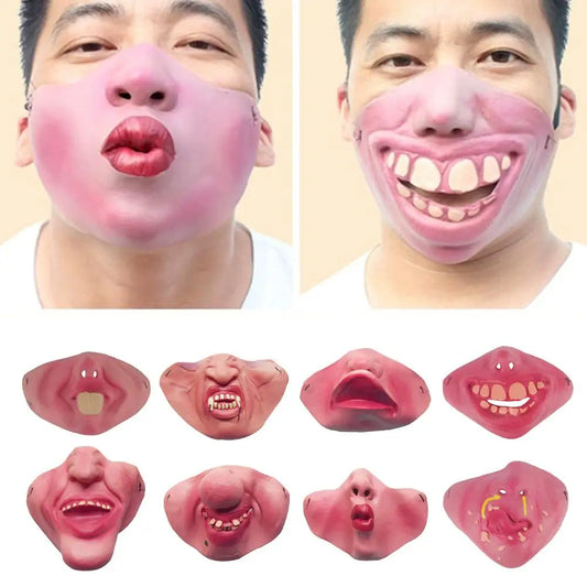 2026 New Funny Adult Party Mask Latex Clown