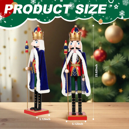 Christmas Nutcracker Wooden Nutcracker Ornament Cloak Soldier