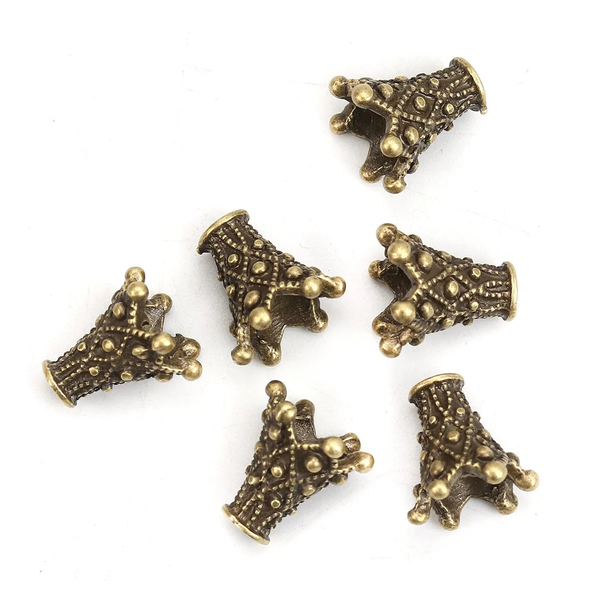 Doreen Box Zinc-Based Alloy Beads Caps