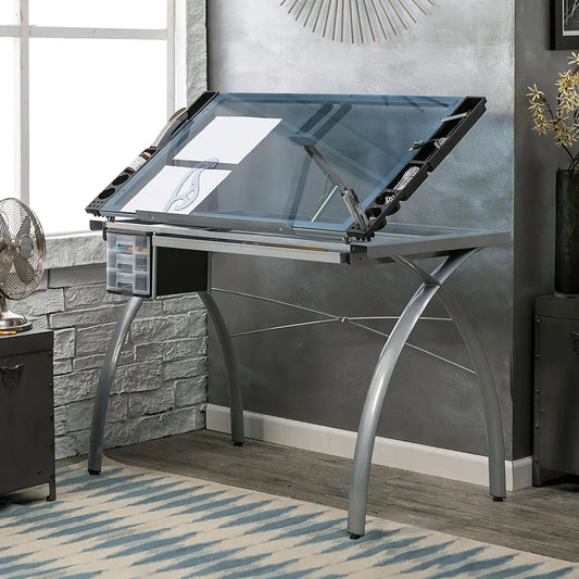 Futura Crafting, Drafting, Drawing Table w/Adjustable Top