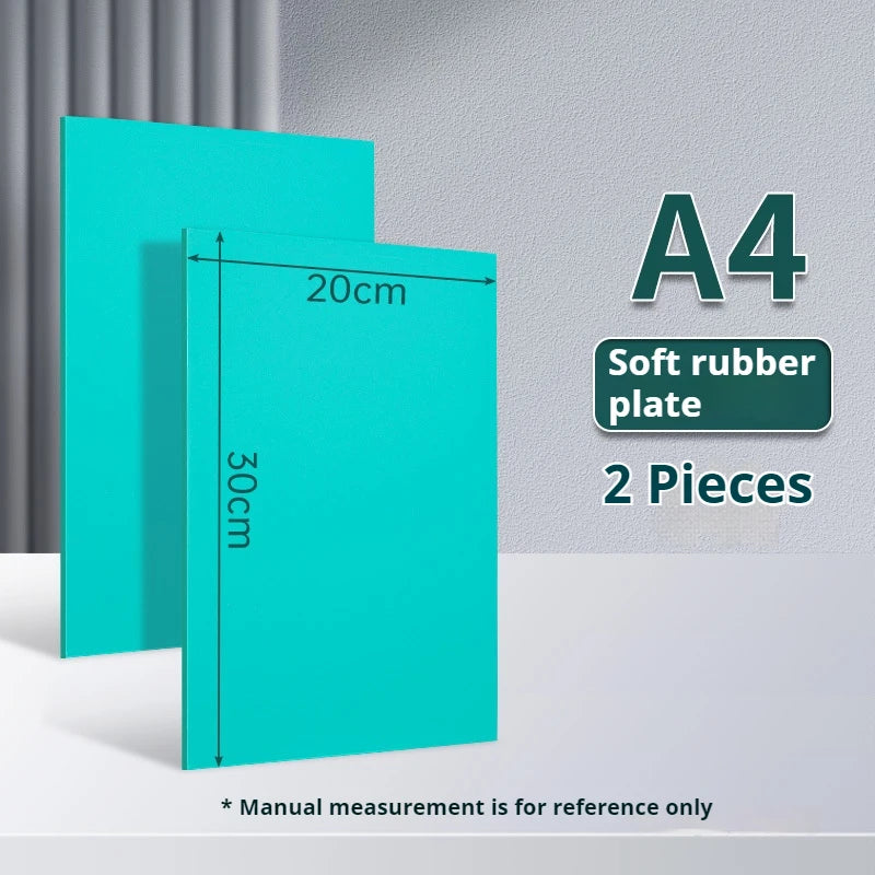 Soft Linoleum Carving Rubber Block Printmaking Stamp