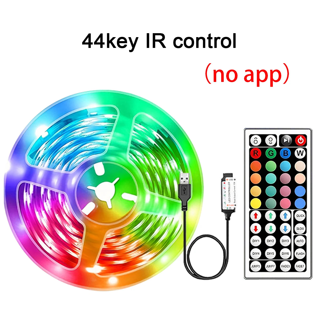 RGB/LED Strip Lights 5m/10m/20m/30m with APP Control