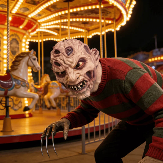 Scary Burned Zombie Style Latex Mask – Freddy Krueger