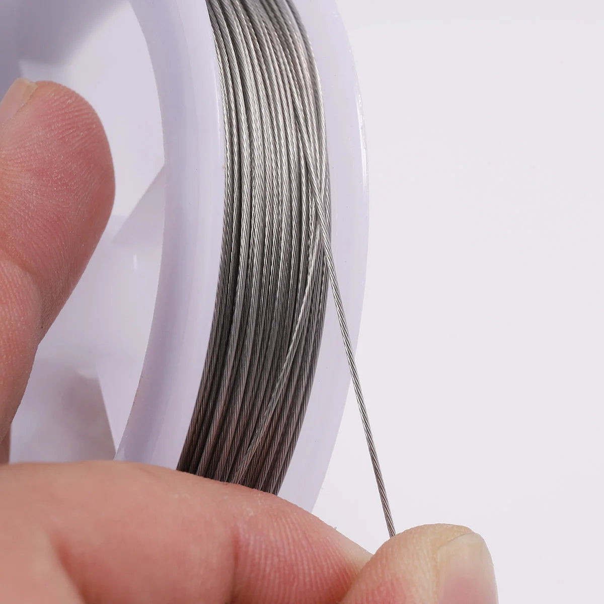 1 Roll/lots 0.3-1.0mm Resistant Stainless Wire Tiger Tail