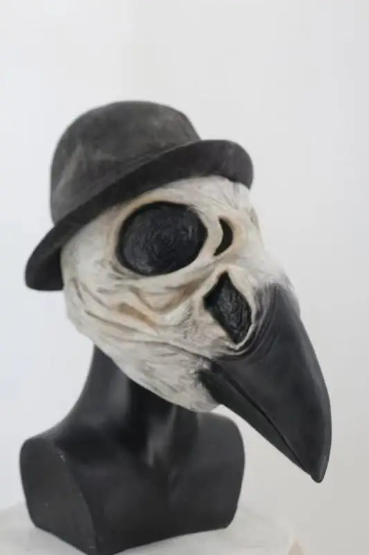 Crow Skull Mask Plague Doctor Mask Cosplay Bird Latex Masks Carnival Animal Masquerade Halloween Party