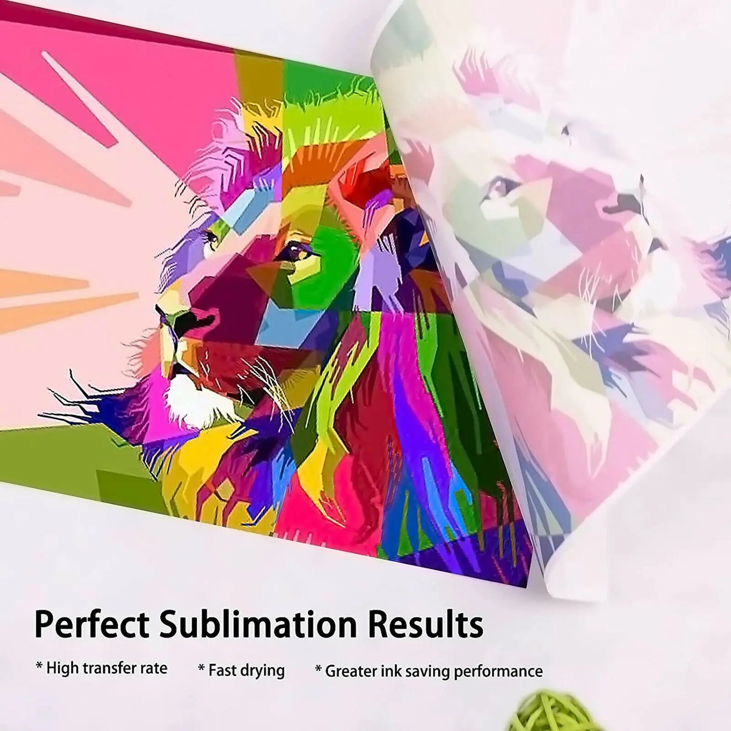 150 Sheets 8.5 x 11 Inch Sublimation Paper 120g Heat Transfer Paper