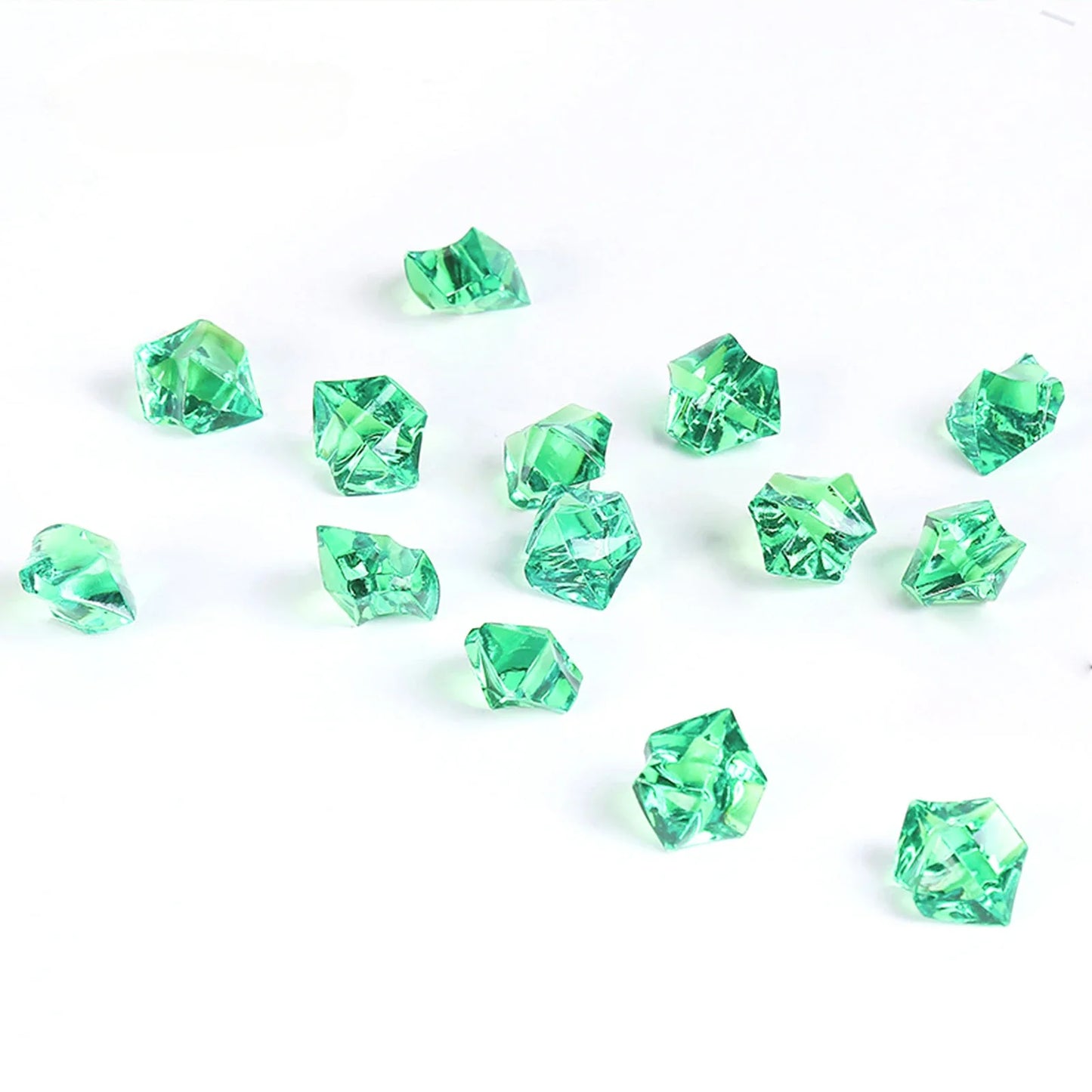 100/200pcs Crystal Transparent Fake Crushed Ice Stones