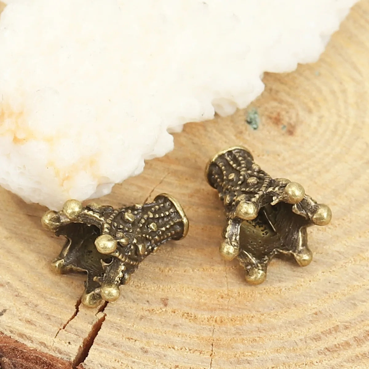 Doreen Box Zinc-Based Alloy Beads Caps