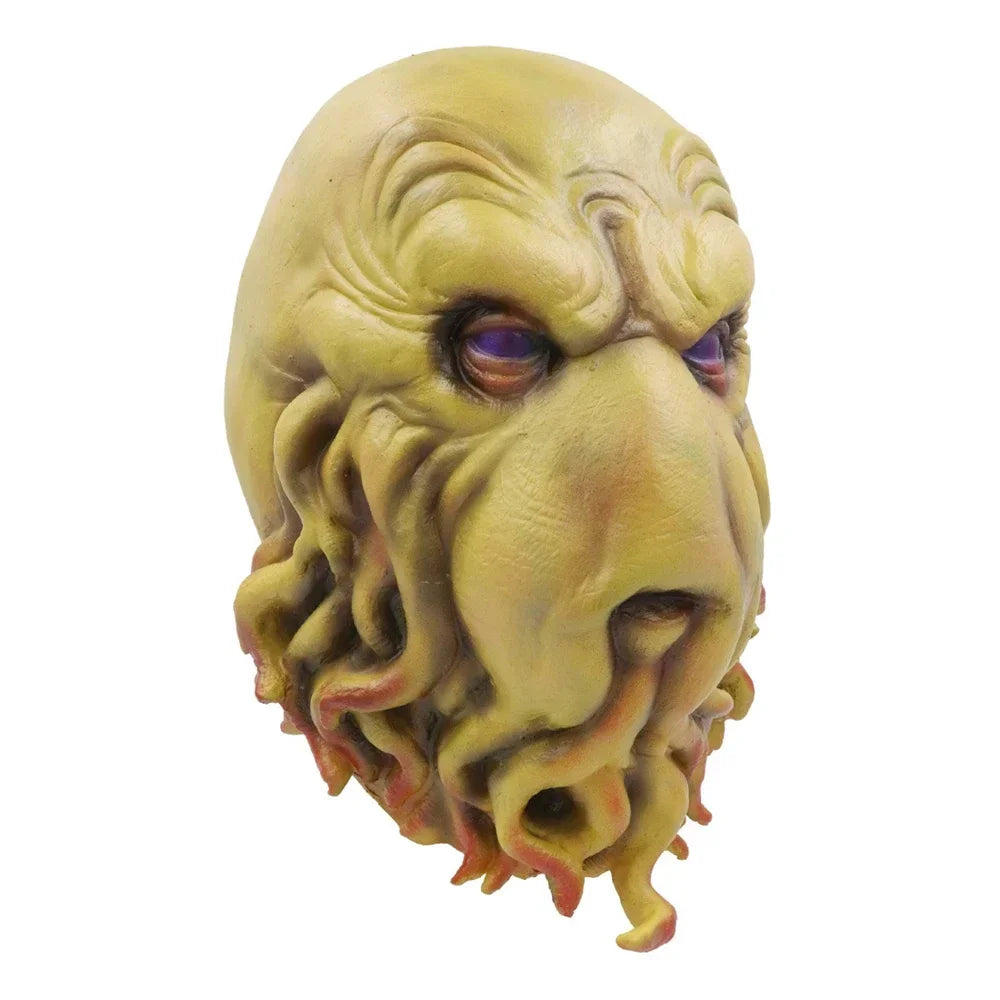 Scary Octopus Monster Latex Mask Full-Head