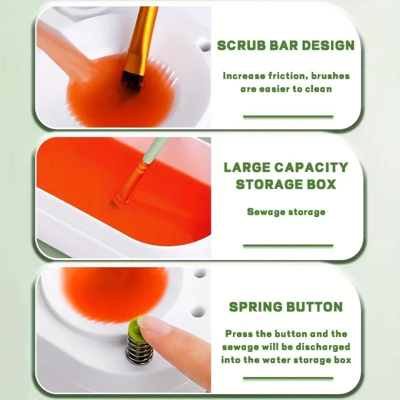 Professional Automatic Paintbrush Cleaning Machine