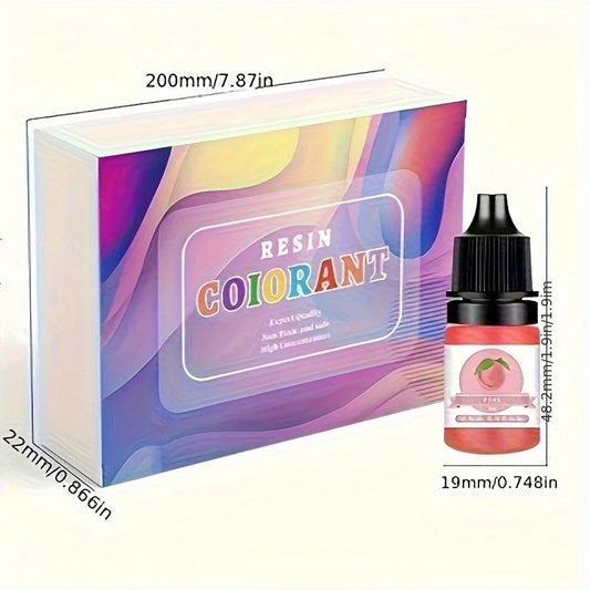 Boxed with 30 bottles of highly concentrated 30 color 5ML