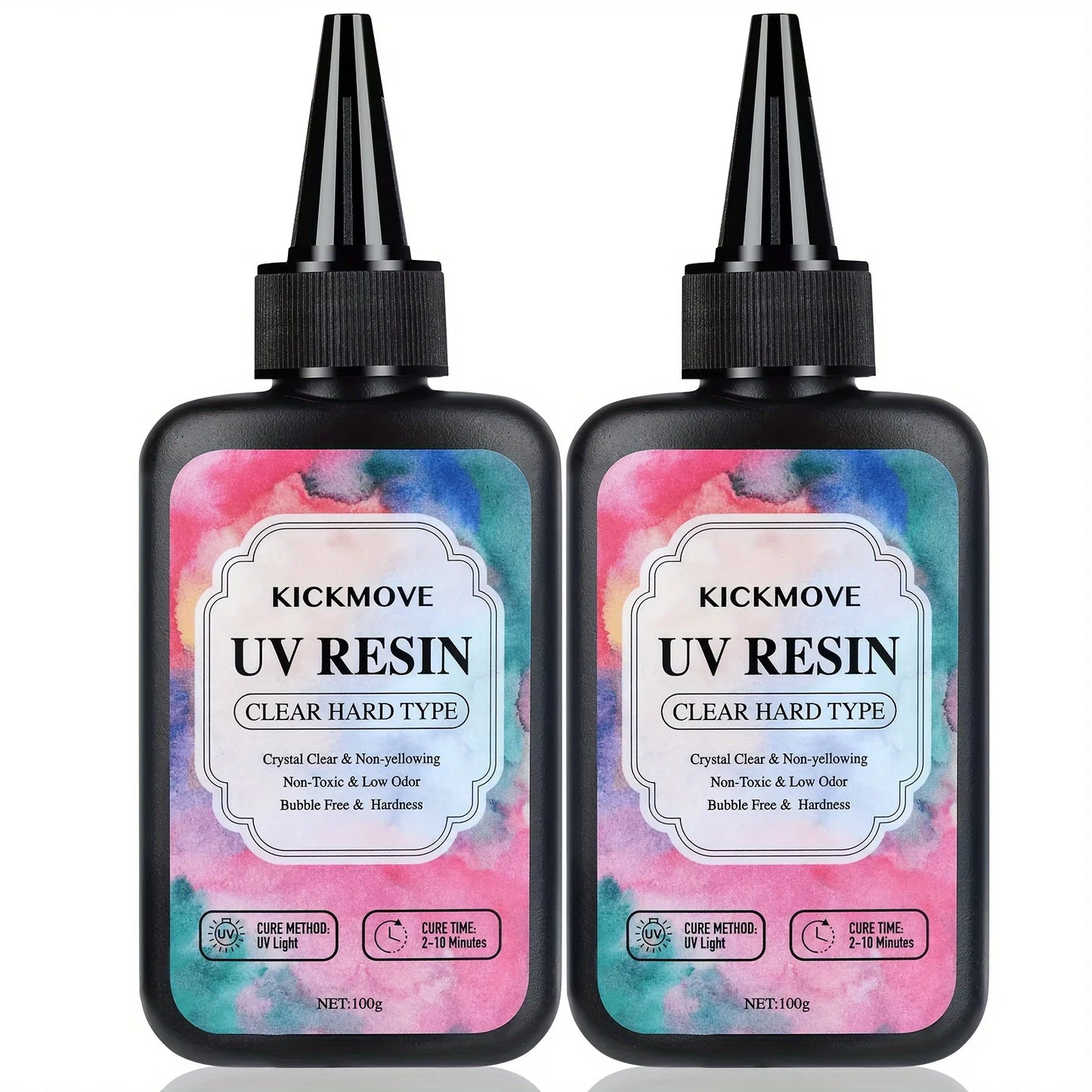 500g UV-Resin-Clear, Hard, Upgraded Crystal-Clear Epoxy