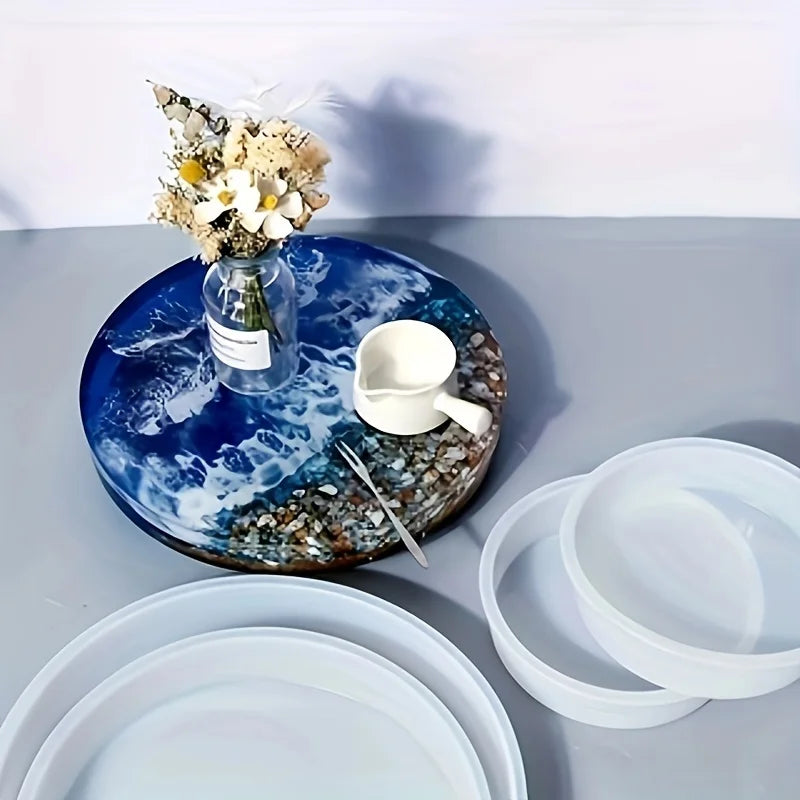 4 types of epoxy resin table-tools,14 inch and 50cm