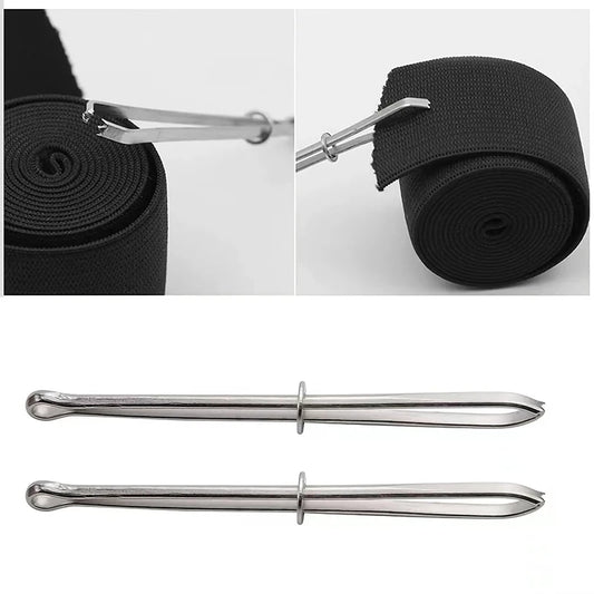 2pcs Stainless Steel Garment Clips Sewing DIY Tools
