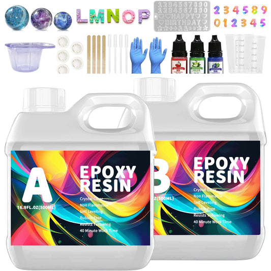 500ML Food Safe Epoxy Resin Set 1:1 Ratio