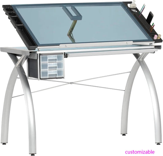 Futura Crafting, Drafting, Drawing Table w/Adjustable Top
