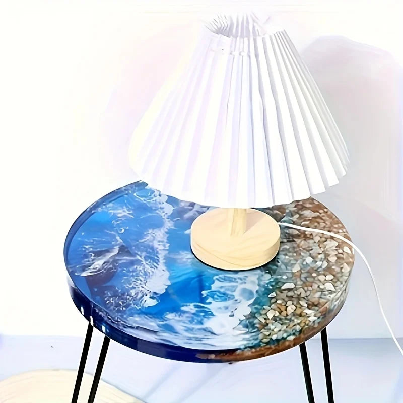 4 types of epoxy resin table-tools,14 inch and 50cm