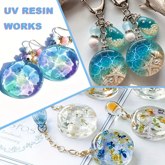 500g UV-Resin-Clear, Hard, Upgraded Crystal-Clear Epoxy
