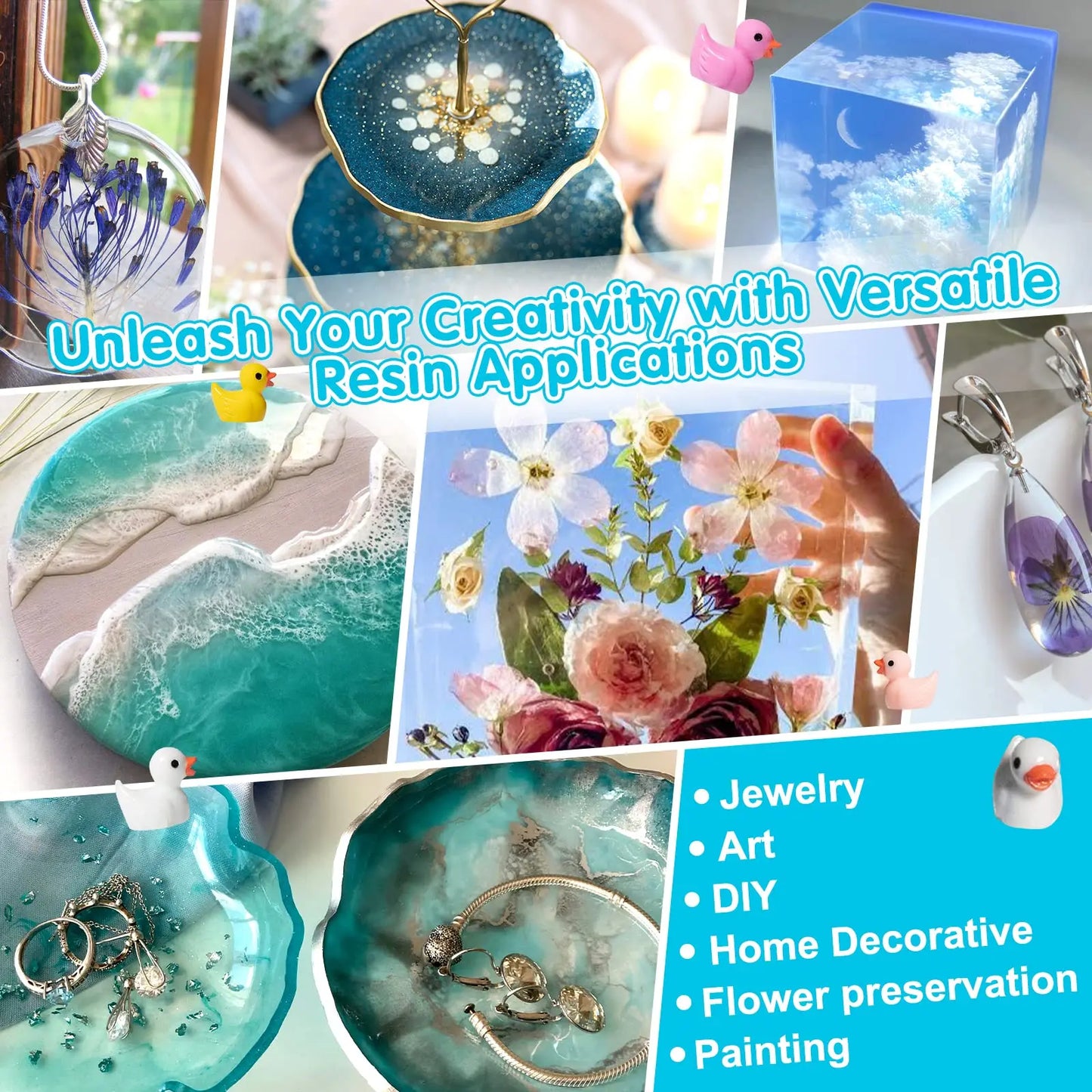 500ML Food Safe Epoxy Resin Set 1:1 Ratio