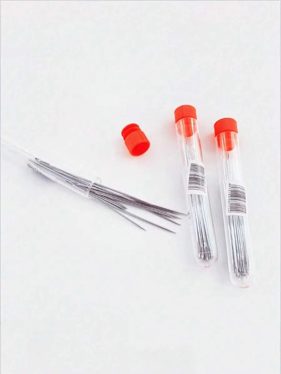 Big Eye Needle Bottle Set Of 18 Pieces Sewing Needles