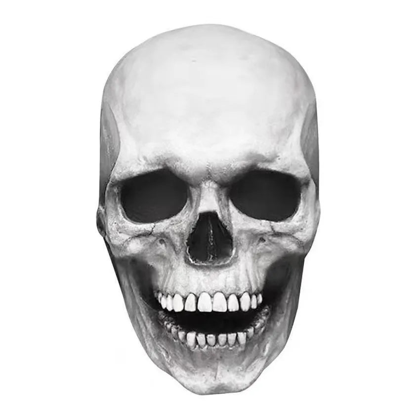 Movable Jaw Mask  Skull Mask Latex Headgear Tear-Resistant
