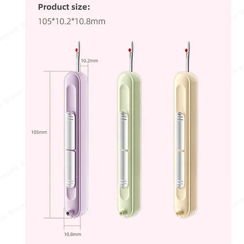 2 In 1 Needle Threader and Seam Ripper Tool