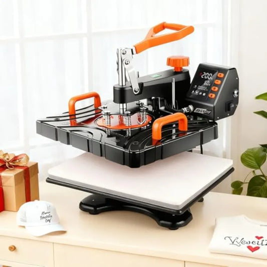 Heat Press Machine Upgraded 8-in-1Machine 12" X 15"