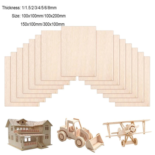 5-pcs Balsa Wood Sheets plywood Craft-DIY Project