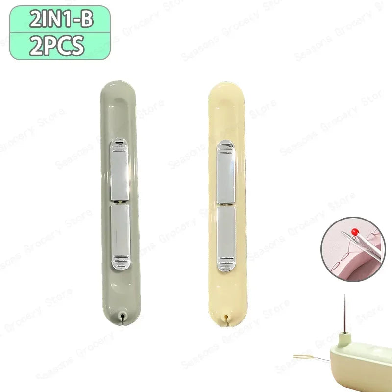 2 In 1 Needle Threader and Seam Ripper Tool