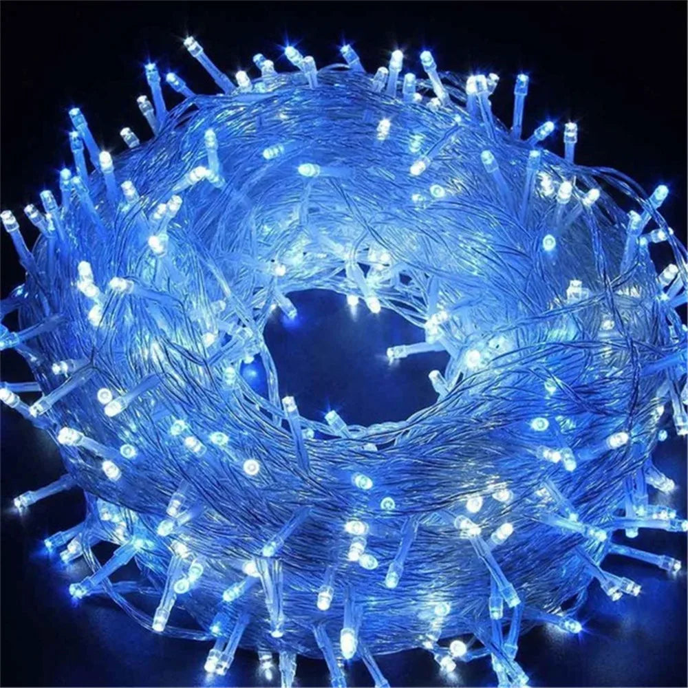 Christmas Lights 5M/10M/20M/30M/50M/100M Led String Fairy Light 8/Modes