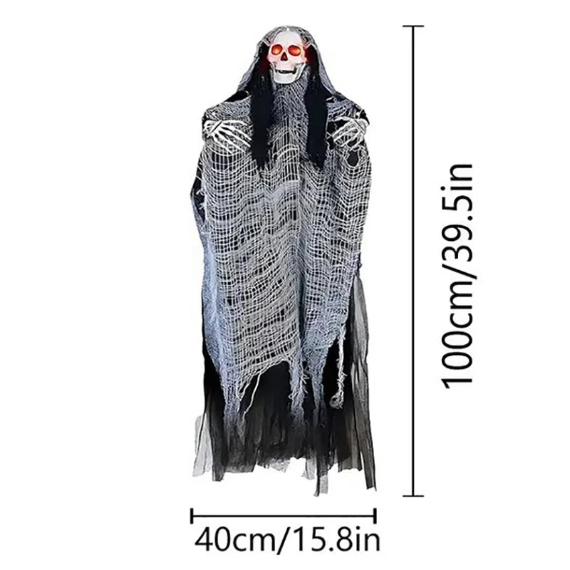 Halloween Horror 2D Skull Bride Background Cloth Haunted House