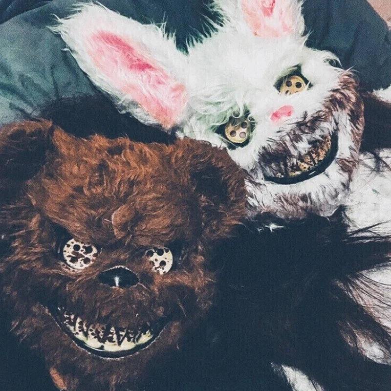 NEW Fancy Cosplay Stage Make-up Scary Bear/Rabbit Mask