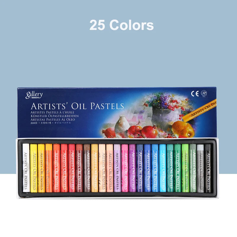 MUNGYO Artist Oil Pastel Set 12/25/50 Professional Painting/Drawing