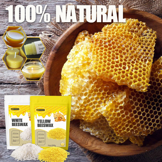 Organic Pure Beeswax Raw Material Lip-Balm Ointment