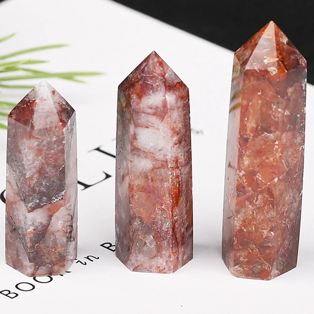 Natural Stone and Crystals Point Rose/Quartz/Amethyst