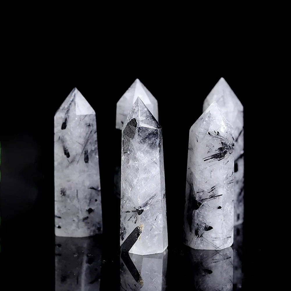 Natural Stone and Crystals Point Rose/Quartz/Amethyst