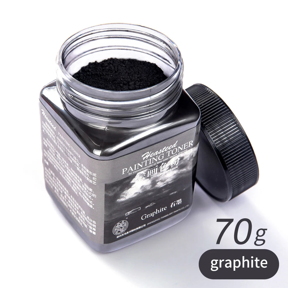 Dry/Wet Sketch Toner Paint Sketching Graphite/Charcoal Color Powder