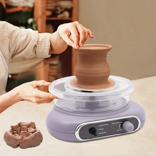 Professional Pottery Wheel Adjustable Speed  8-Sculpting Tools