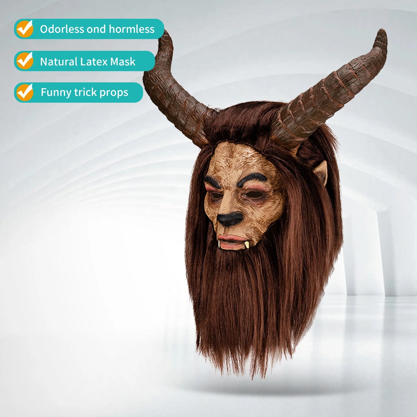 Popular Beast Mask, Beauty and the Beast Natural Latex