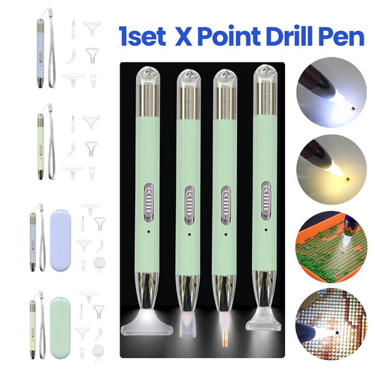 5D DIY Diamonds Art Rechargeable Plastic Diamond Painting Pen