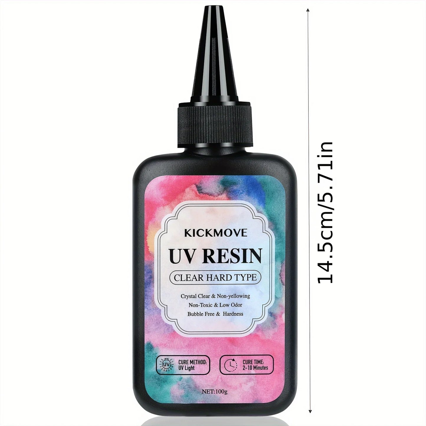 500g UV-Resin-Clear, Hard, Upgraded Crystal-Clear Epoxy