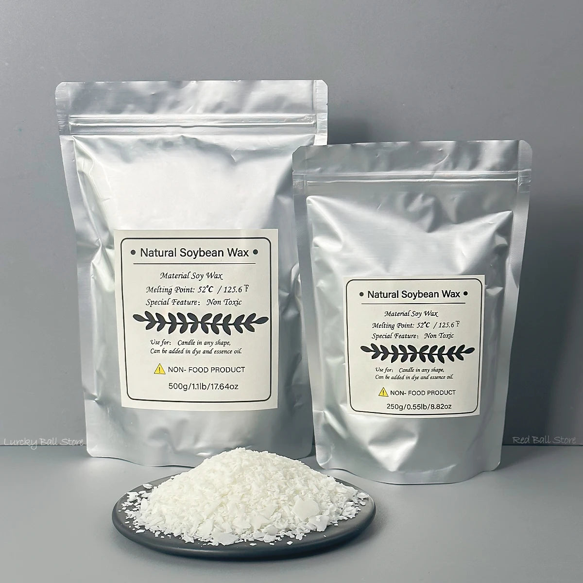 500g/1kg Pure Soy Wax Paraffin Material Pre-Soy Wax-Core