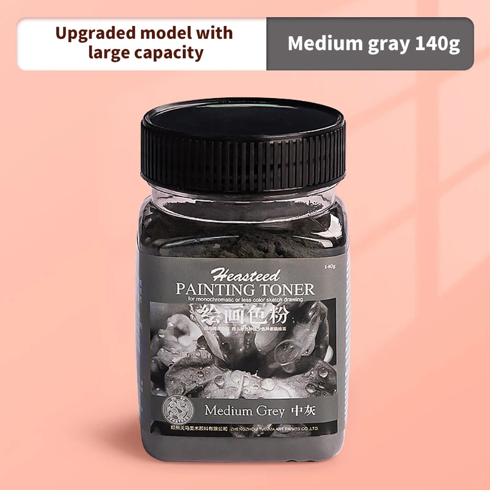 Dry/Wet Sketch Toner Paint Sketching Graphite/Charcoal Color Powder