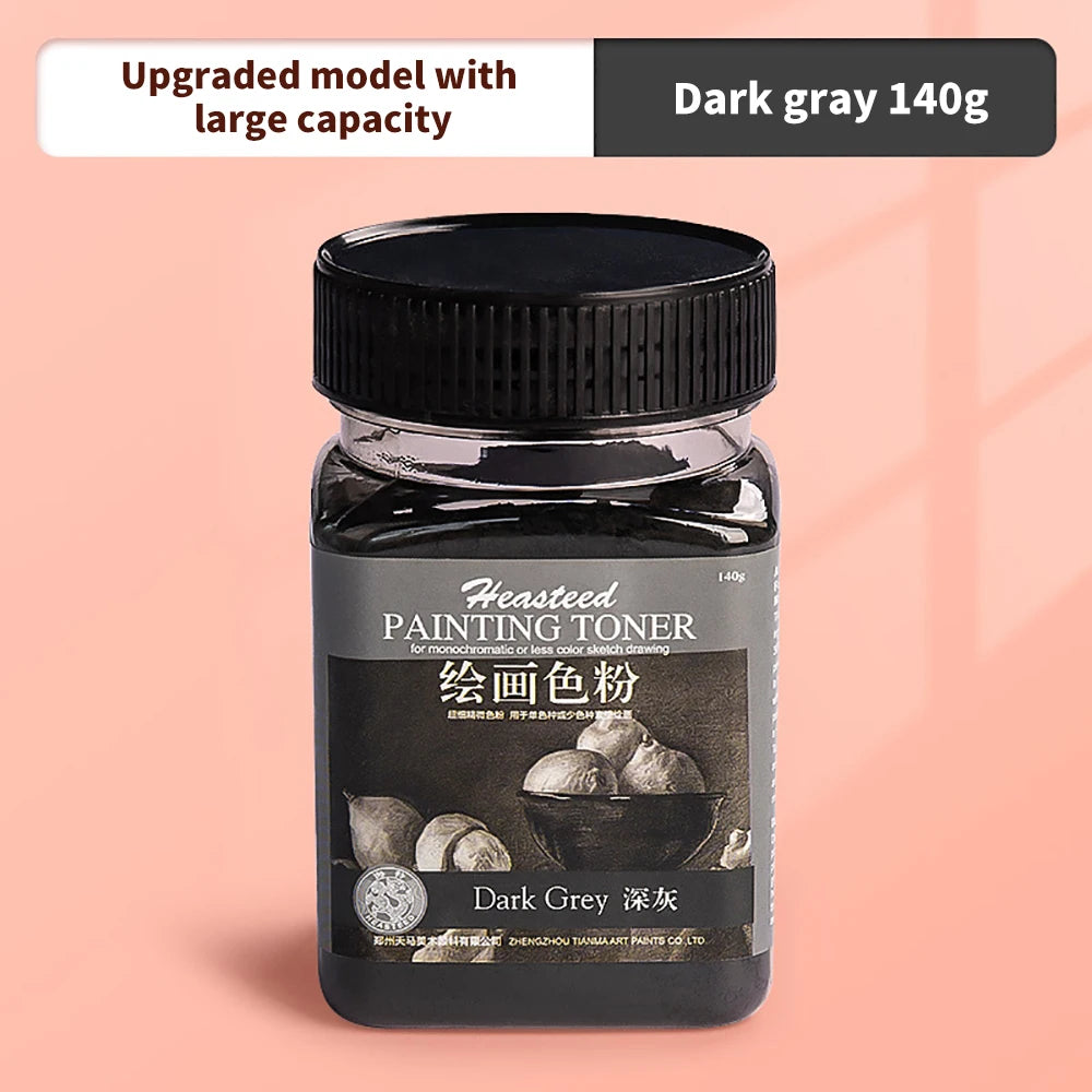 Dry/Wet Sketch Toner Paint Sketching Graphite/Charcoal Color Powder