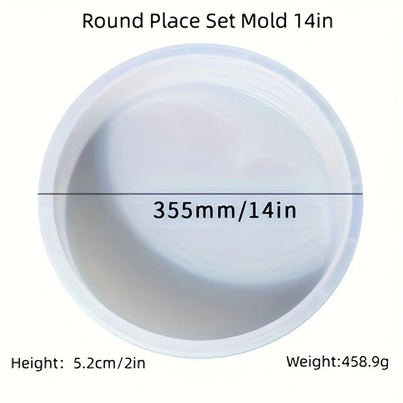 4 types of epoxy resin table-tools,14 inch and 50cm