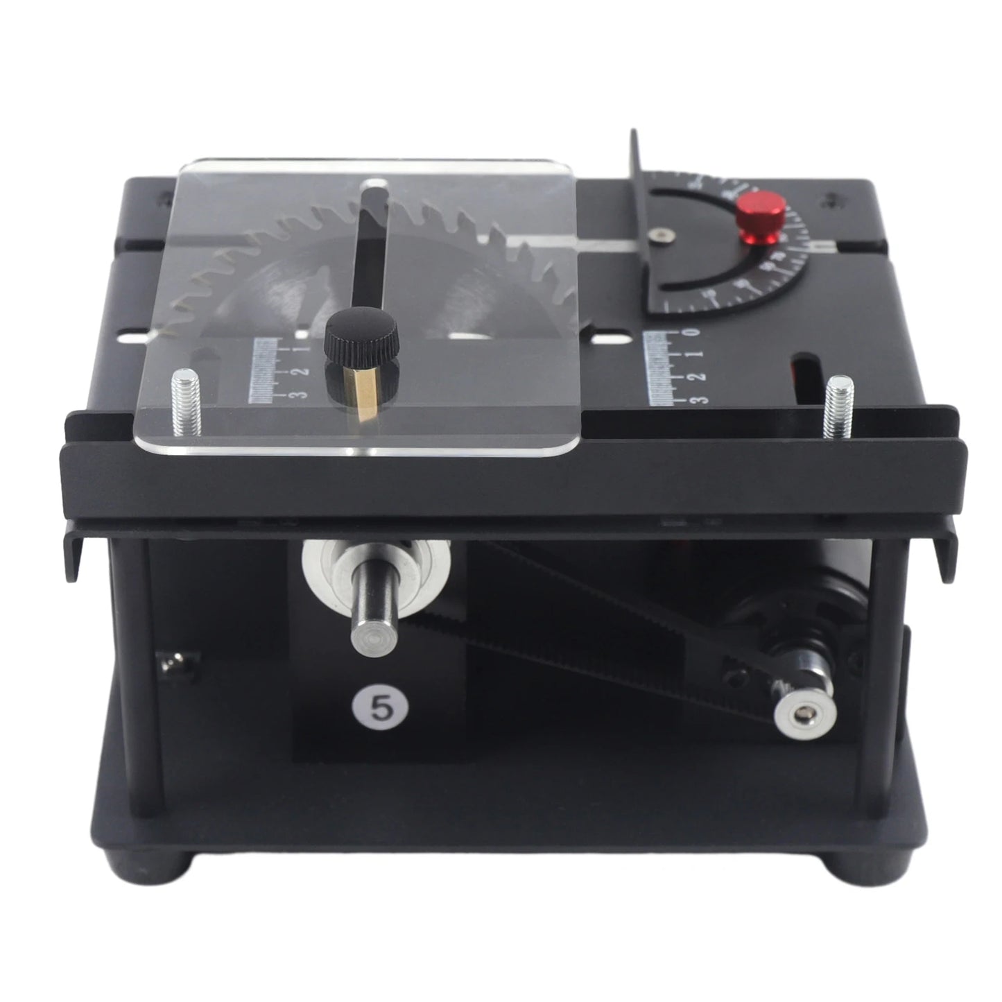 Black 200W Mini-Table Saw Multi-Functional Cutting Bench