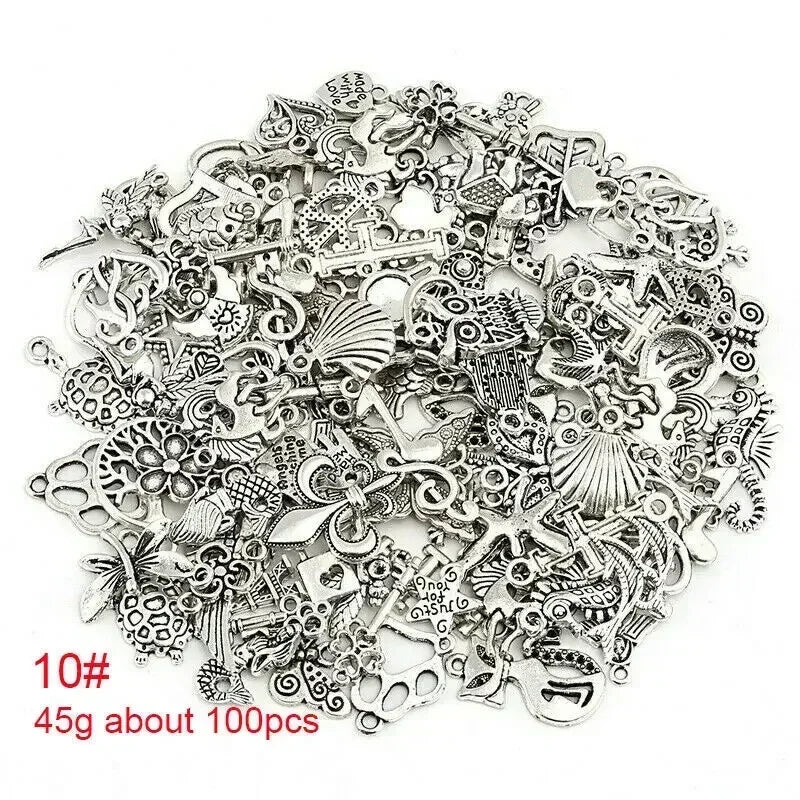 Mixed Tibetan Antique Silver Color Hollow Ball Loose