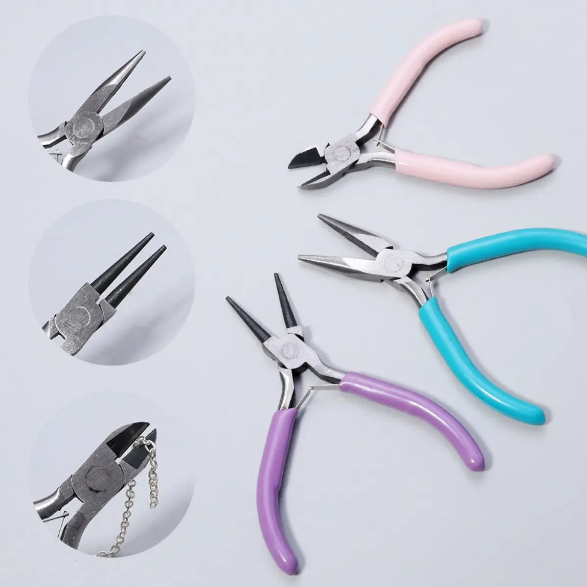Jewelry Making Tool Set Pliers Tweezers Snippers